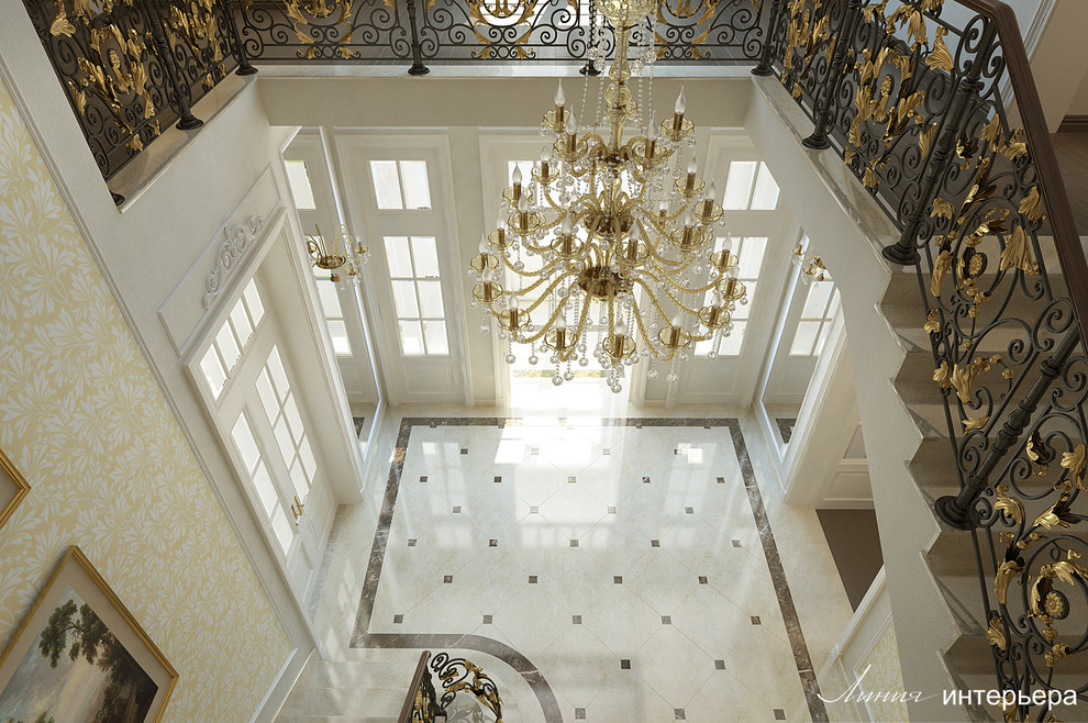 Загородный Дом в Подмосковье, классический интерьер