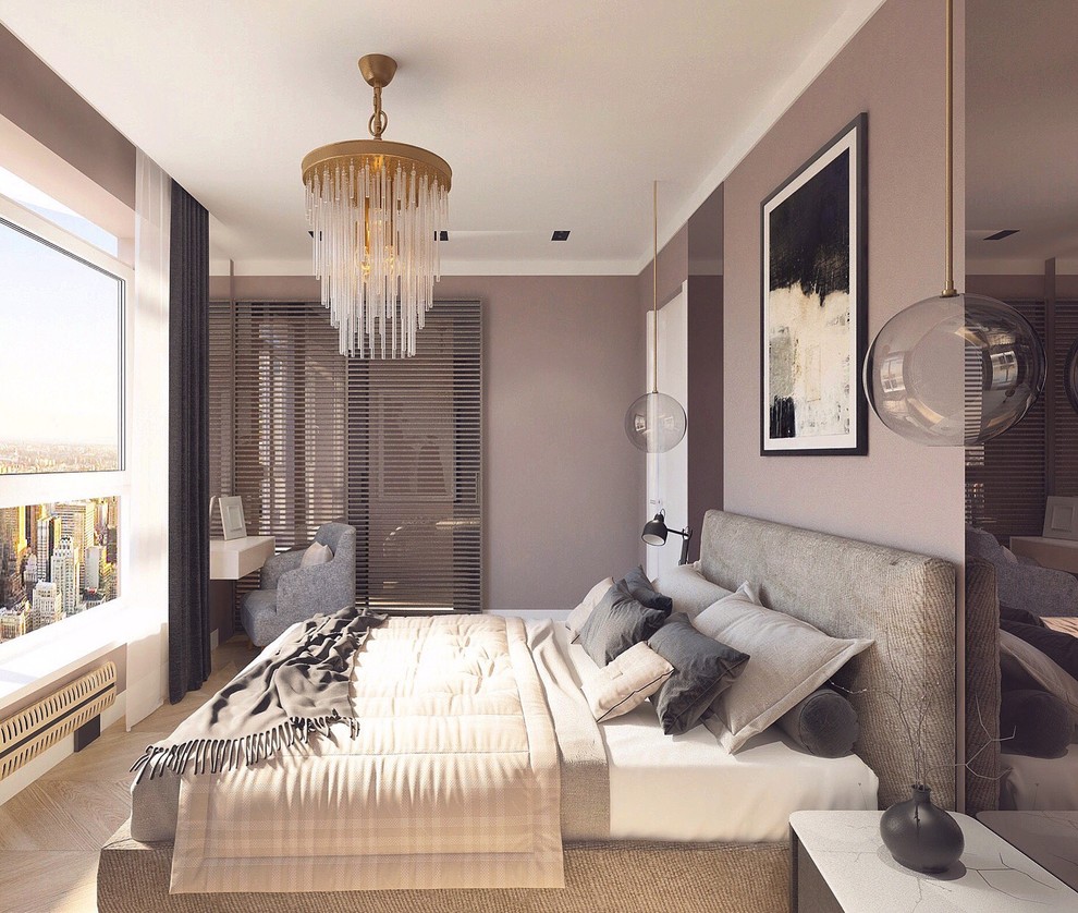 Интерьер для молодой семейной пары 54м2