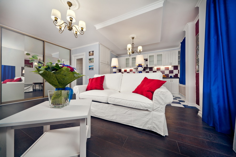 Дизайн проект и ремонт квартиры студии на 1 канале в "Идеальном ремонте"