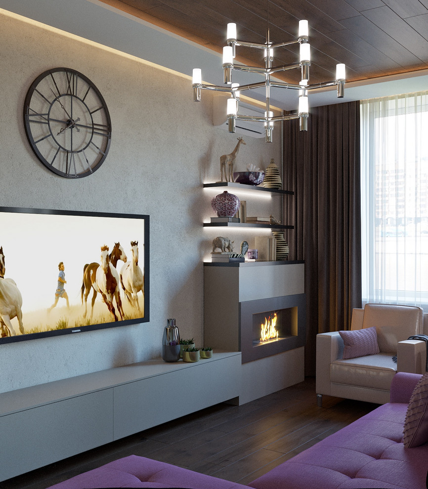 Мягкий лофт на московской набережной