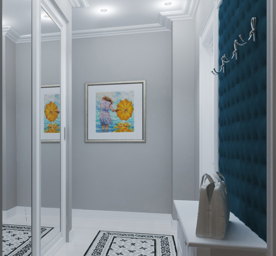 Американская классика и оттенки голубого