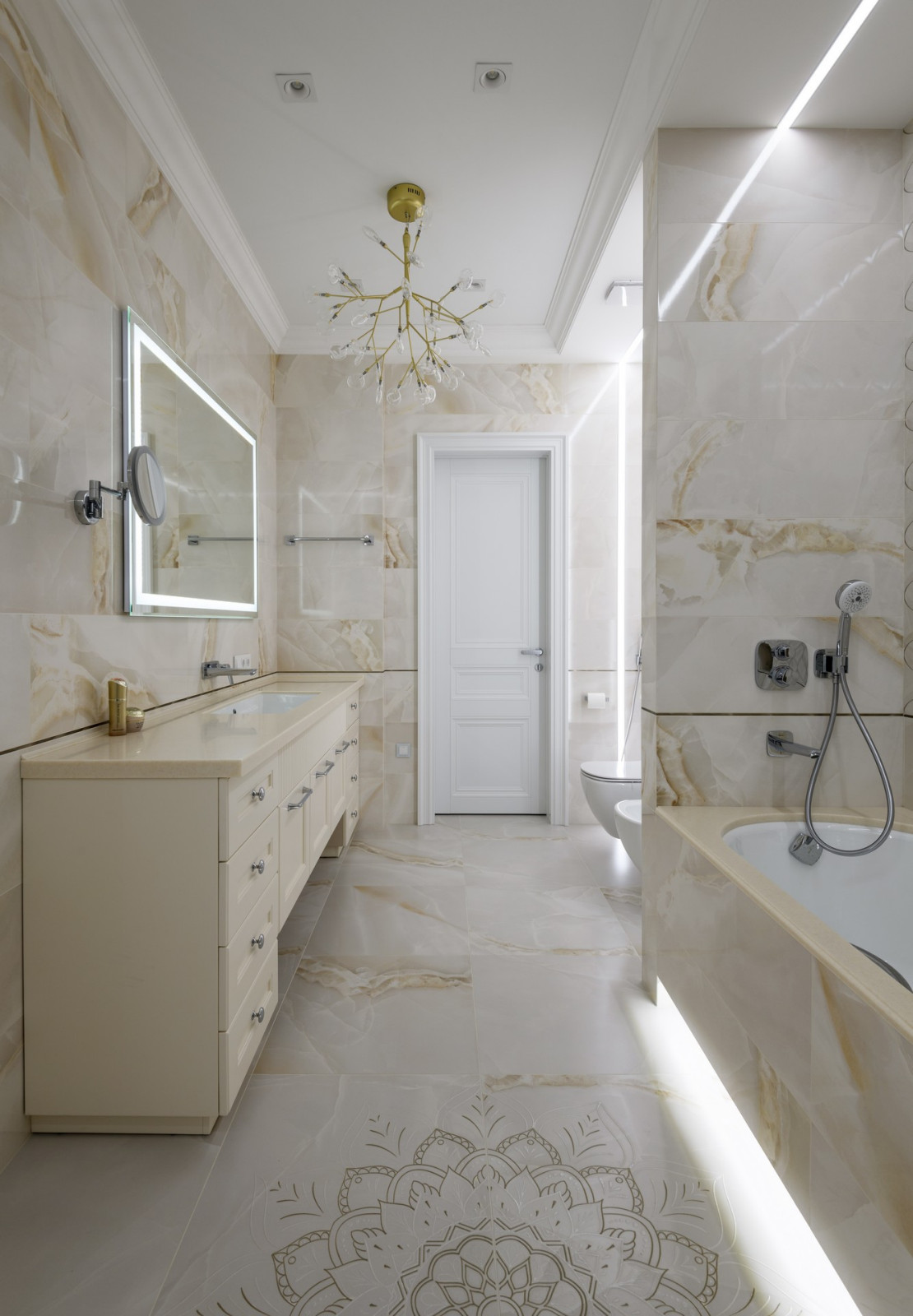 2022г. Фото квартиры 160 м2 в ЖК "Флора и Фауна"