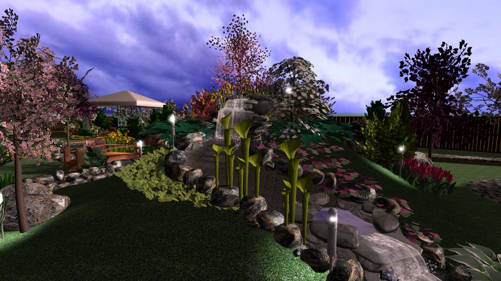 частный дом 3d