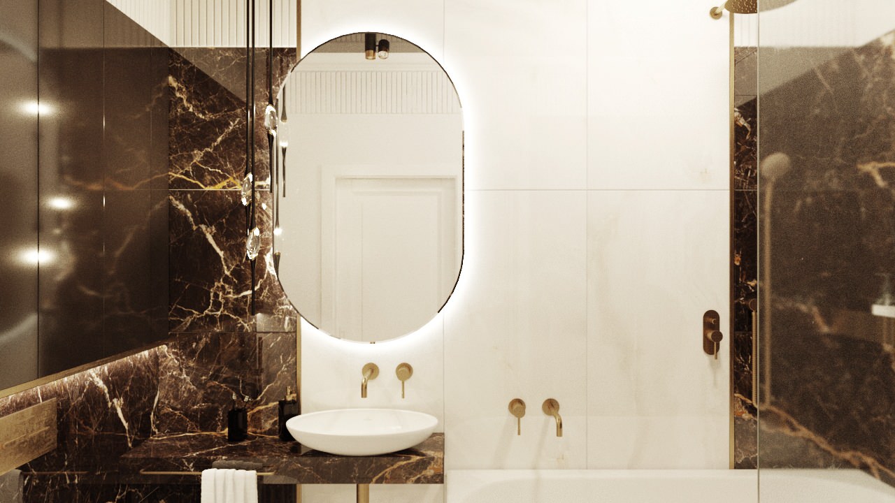 Звонкий интерьер для яркой хозяйки. Квартира в Новосибирске