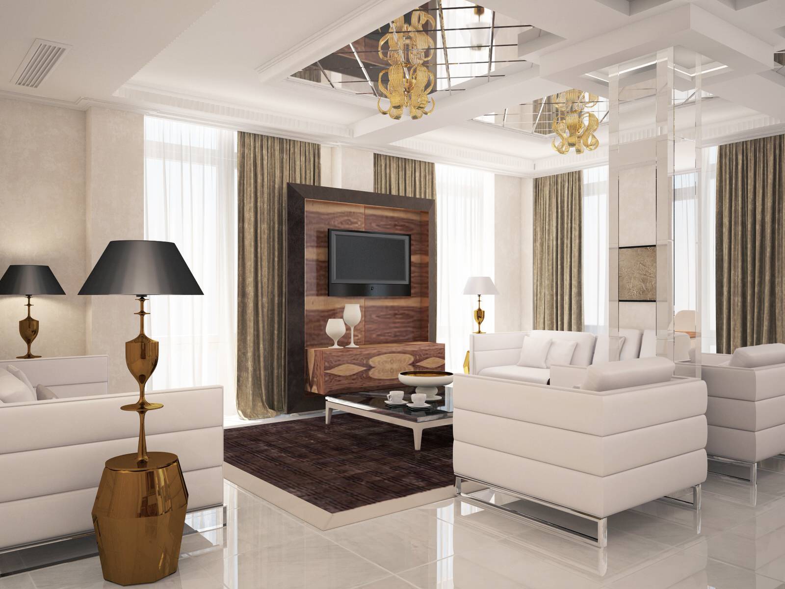 двухуровневая квартира "С видом на город"