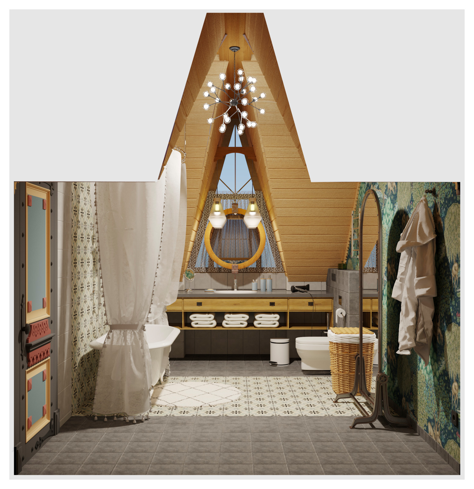 Гостиница в культурно -ландшафтном парке "Голубино" ( Архангельская область)