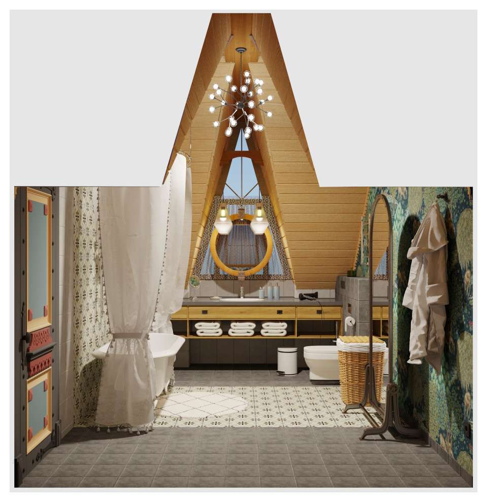 Гостиница в культурно -ландшафтном парке "Голубино" ( Архангельская область)