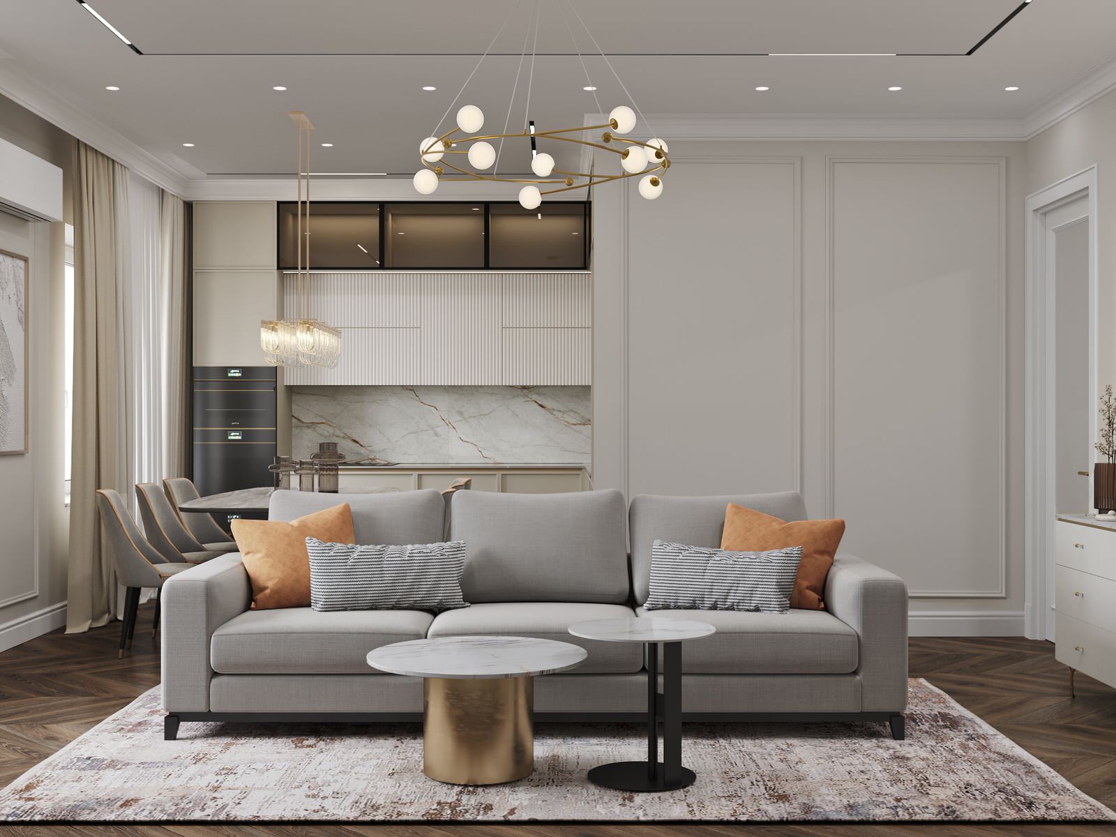 Для молодой семьи с элементами умного дома