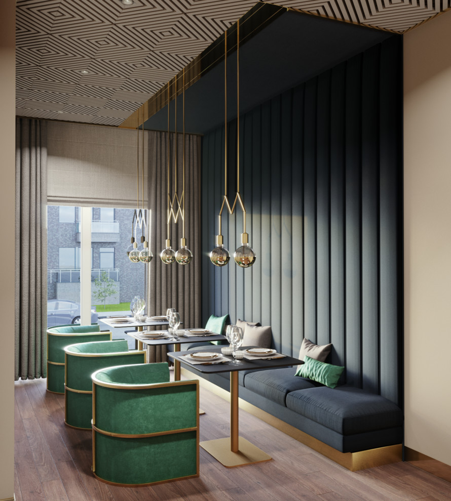 Обложка проекта: Интерьер семейного ресторана