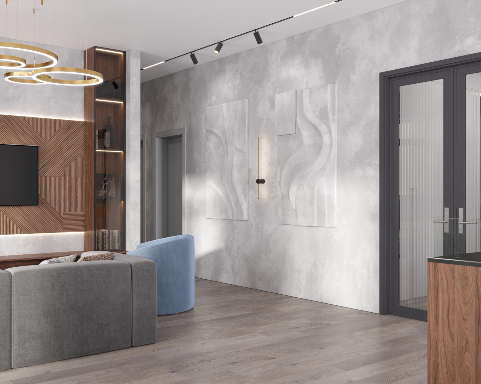 Дизайн проект загородного дома 140 кв.м