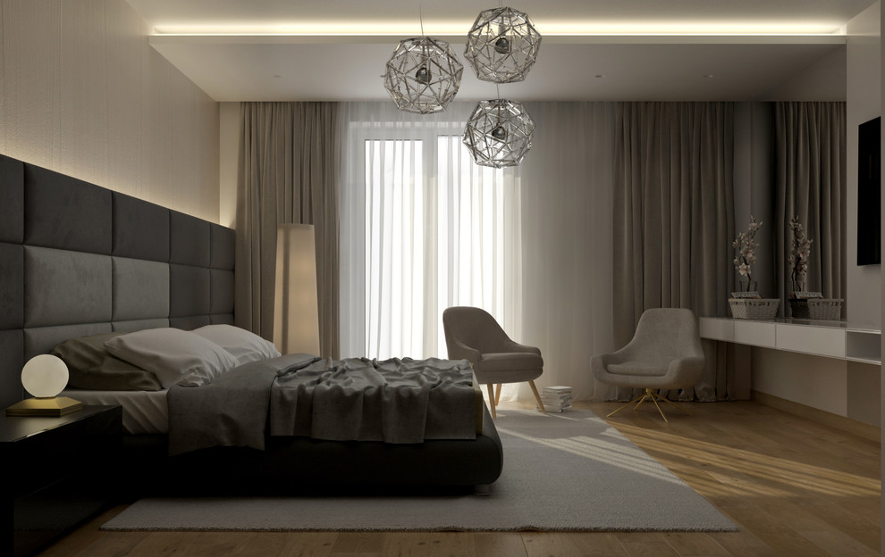 Дизайн проект 6-ти ком. квартиры в современном стиле