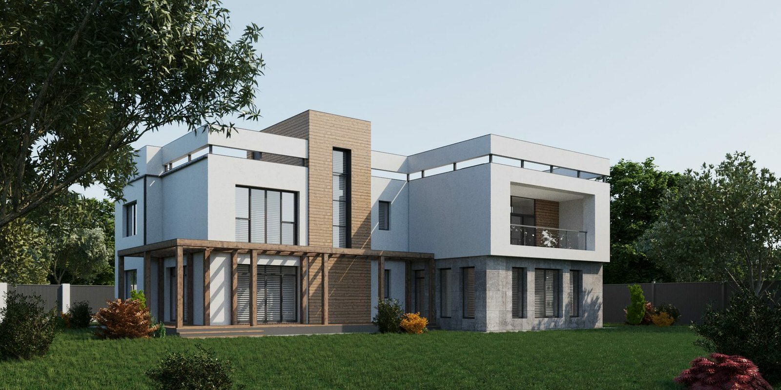 Вилла в современном стиле