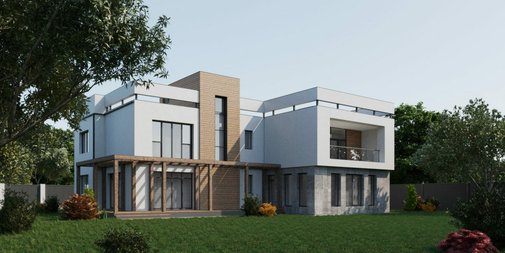 Вилла в современном стиле