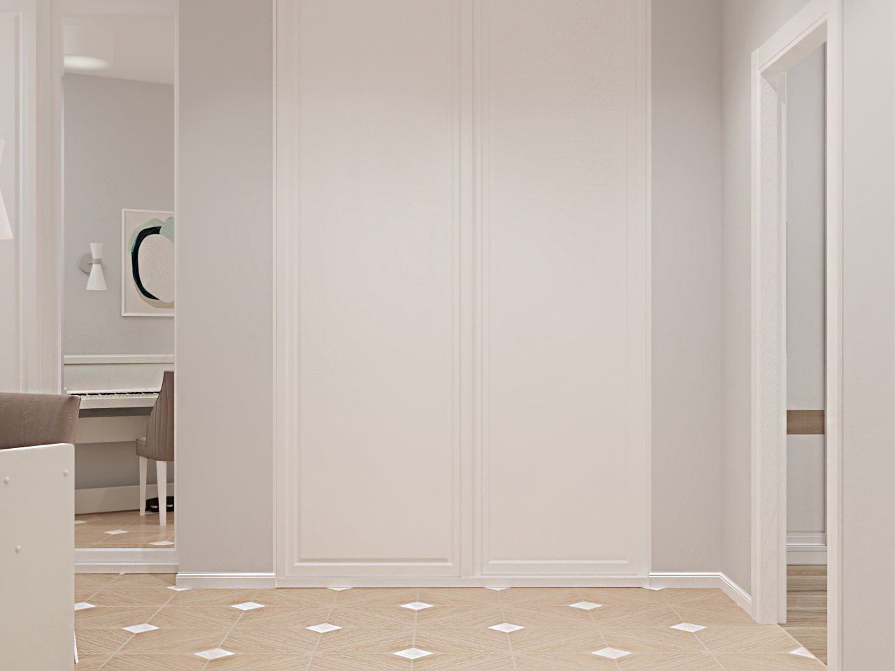 Частичный проект по ул. Лескова, Новосибирск