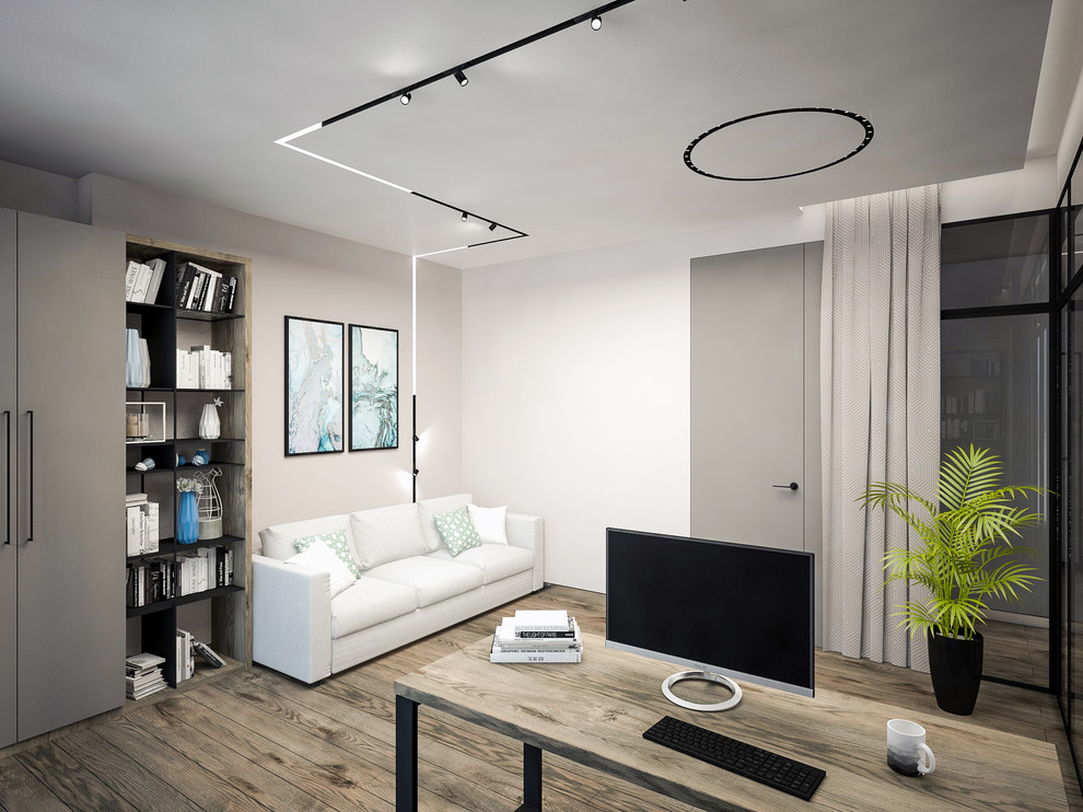 Просторная современная квартира в Москве