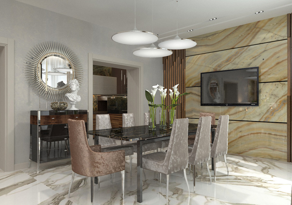 визуализация "Гостиная - студия"