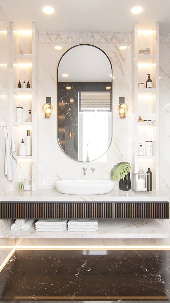 Ванная дочери на втором этаже