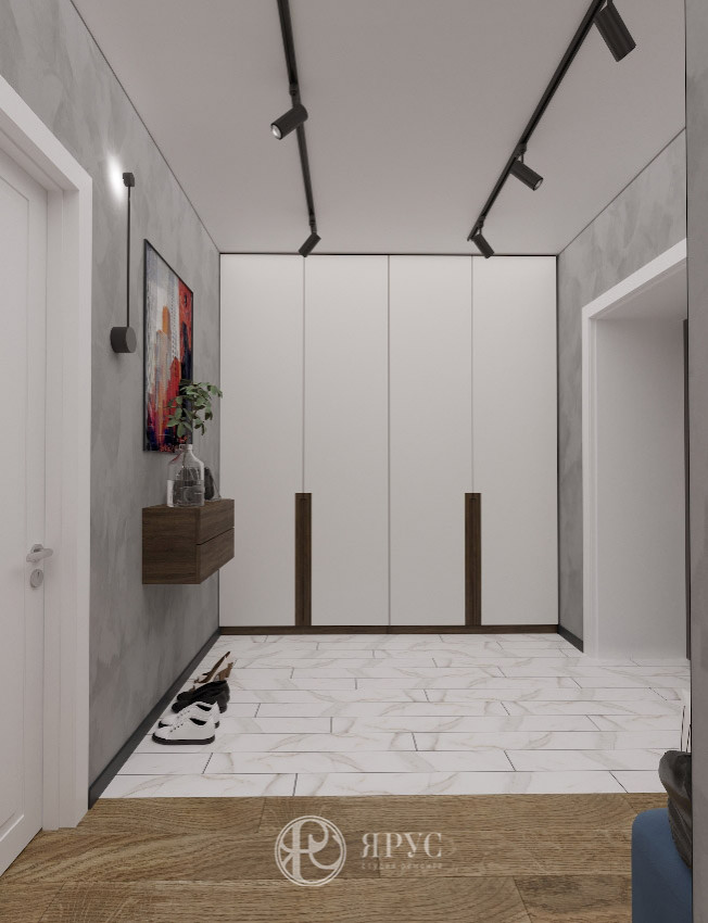 Дизайн-проект четырёхкомнатной квартиры