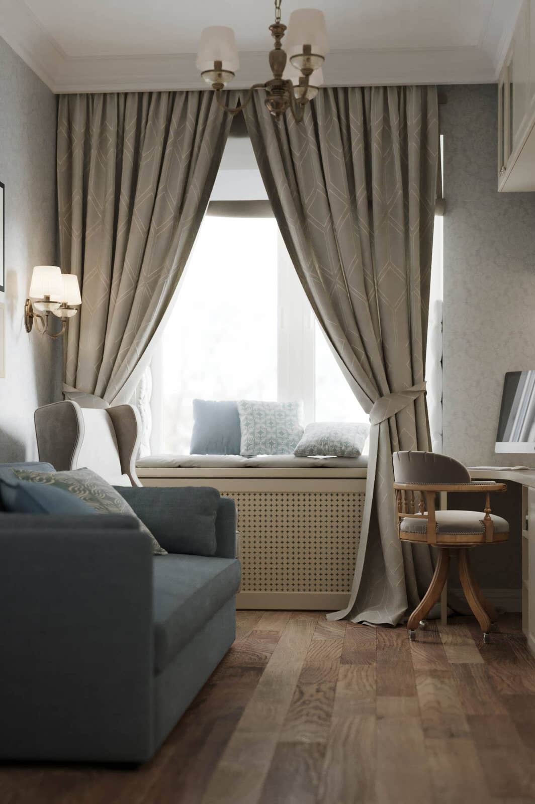 Дизайн квартиры в ЖК «Город на Реке Тушино-2018» — Воплощение семейного уюта