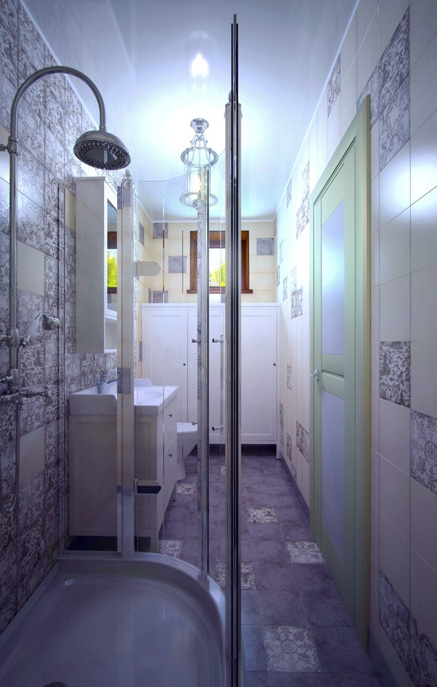 Санузел ретро