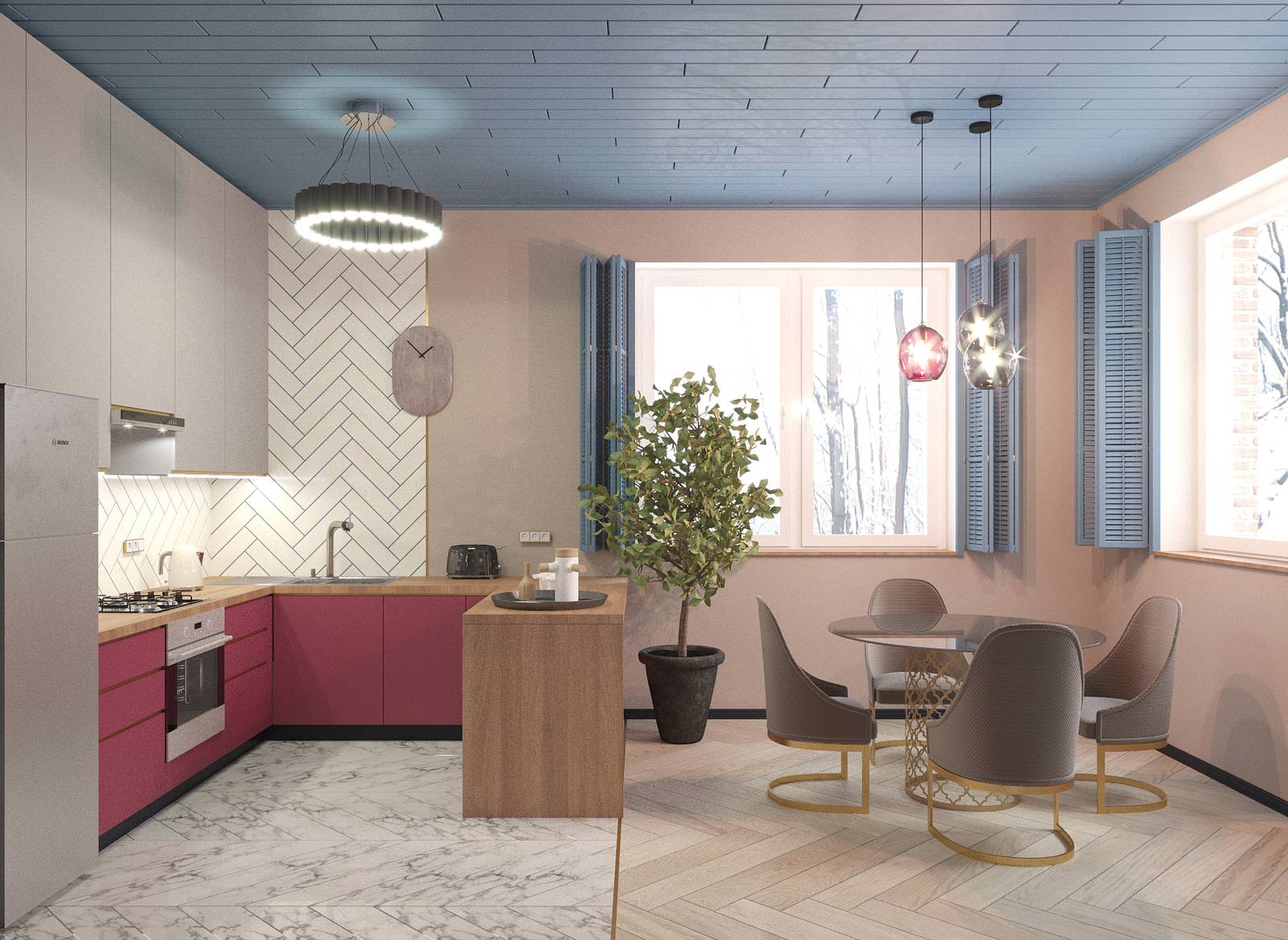 Дом в стиле ар-деко