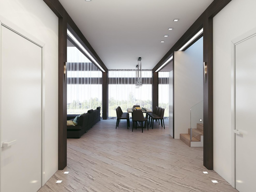 Дизайн дома в современном стиле 350 м2