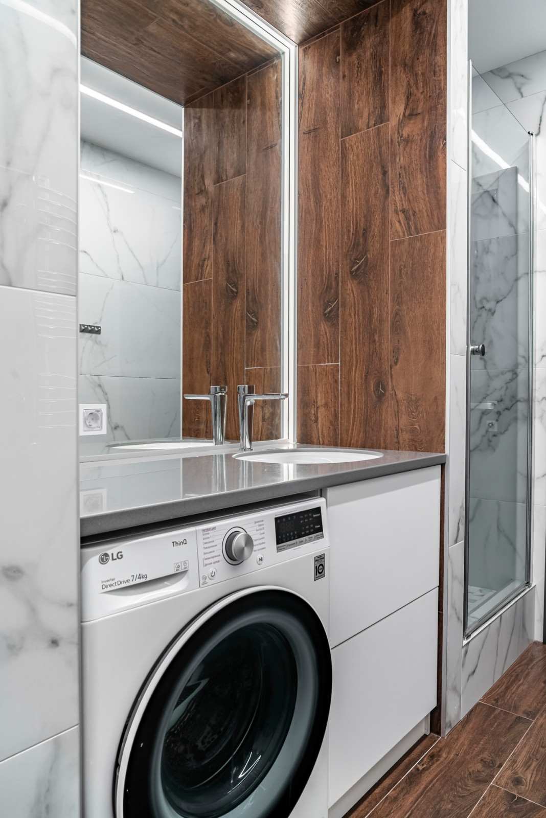 Обложка проекта: Уютная квартира для молодой семьи с элементами скандинавского стиля