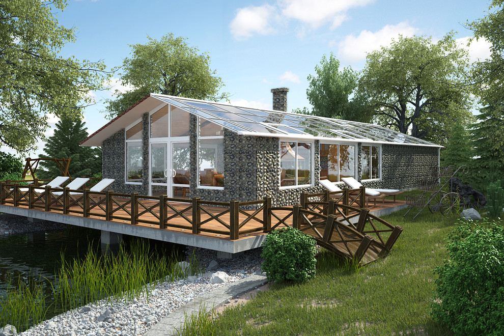 Беседка в поселке Ропша