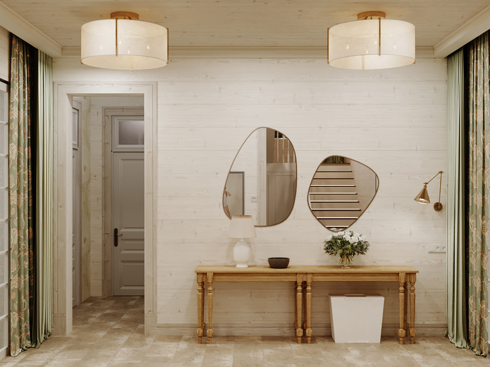 Дизайн-проект дома из клееного бруса в КП «Ново-луговая»