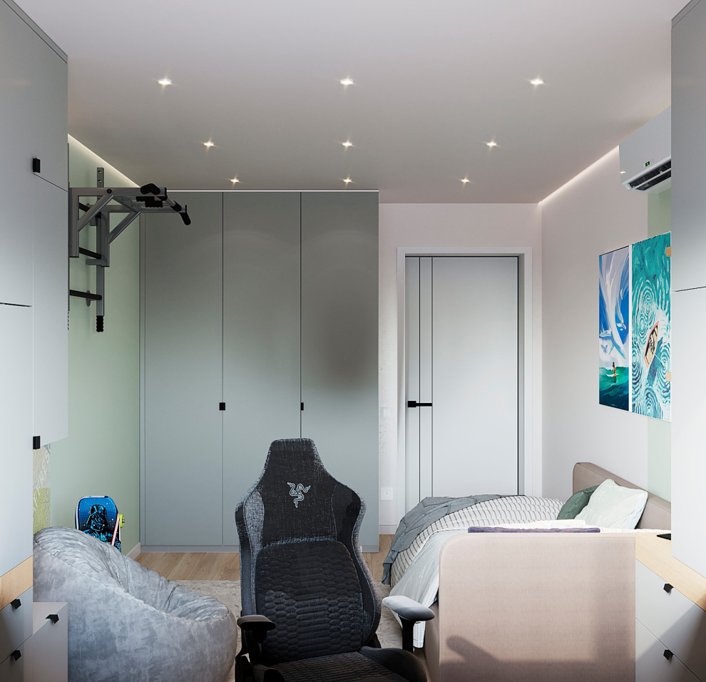 Квартира ул. Энтузиастов, г. Саратов, 2024г (спальня, дет-я девочки, дет-я мал)