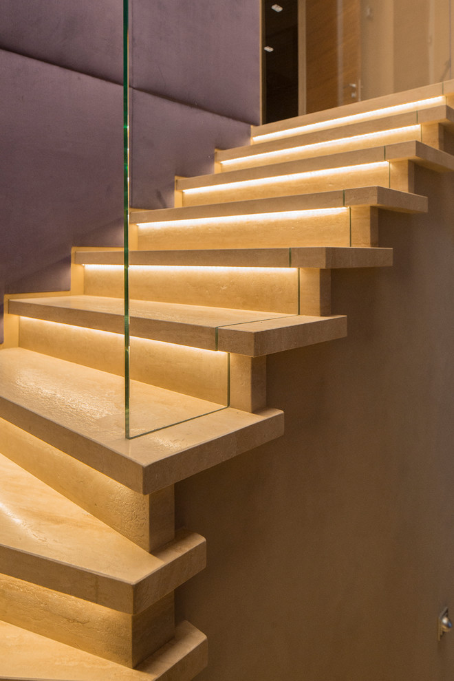 Ступени из травертина