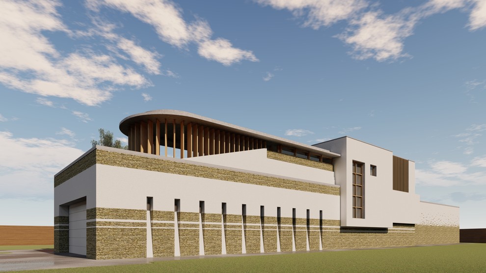 Загородная вилла 800м2