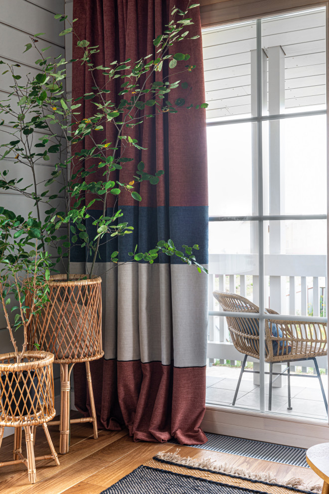 Загородный дом в оттенках моря и солнца