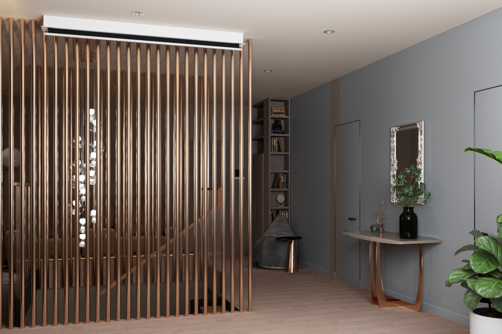 Квартира 200 м² у парка Царицыно (2 этаж)