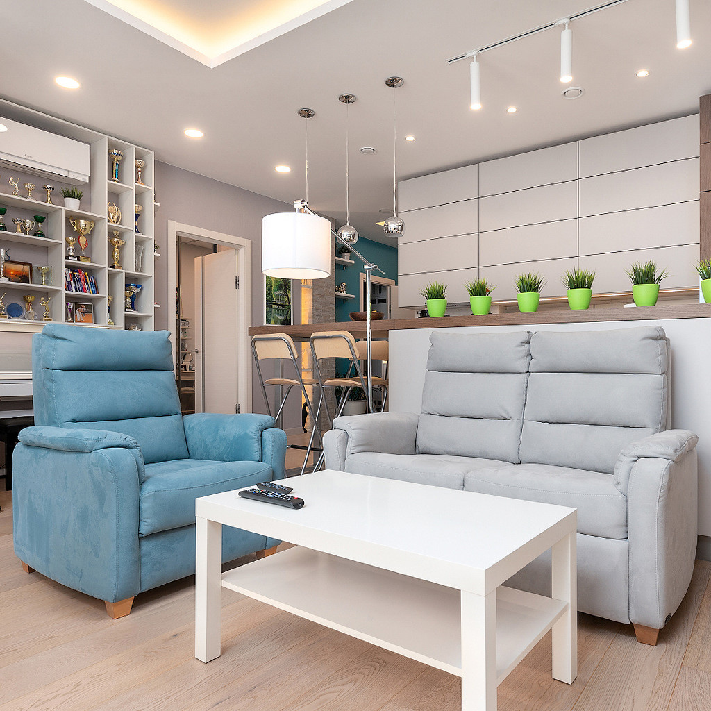 Организация кухни-столовой-гостиной