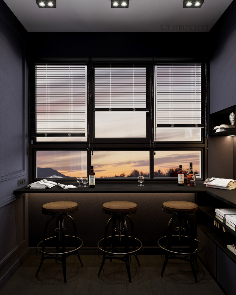 Проект квартиры 40 м. кв на Парфеновской улице