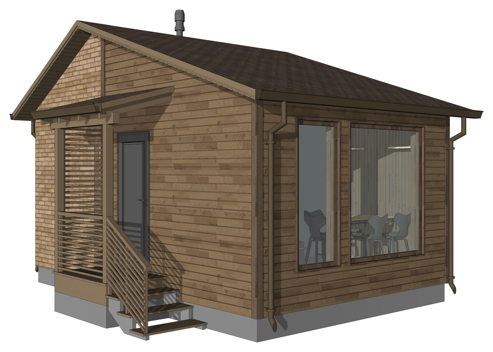 Реконструкция бани в Коркино