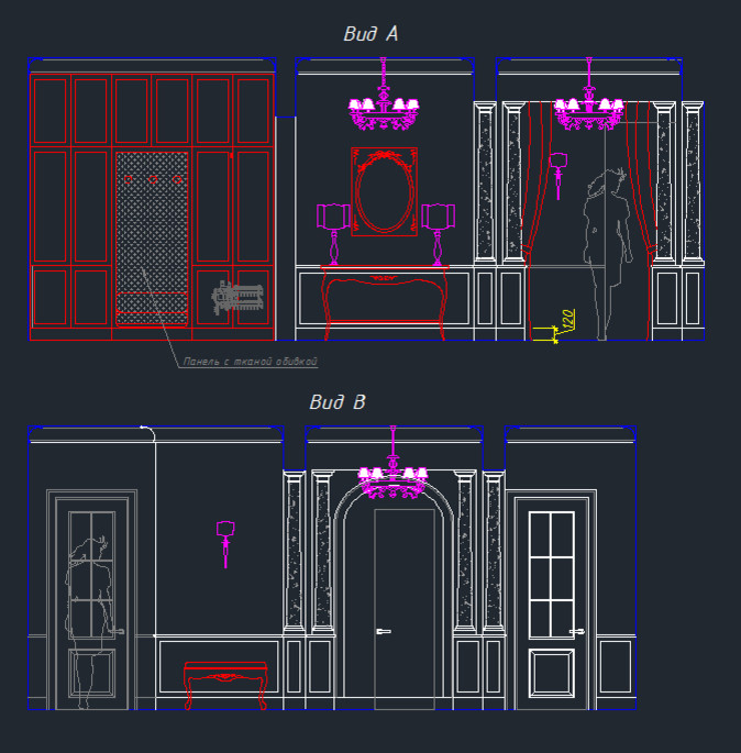 Обложка проекта: Прихожая в стиле легкой классики
