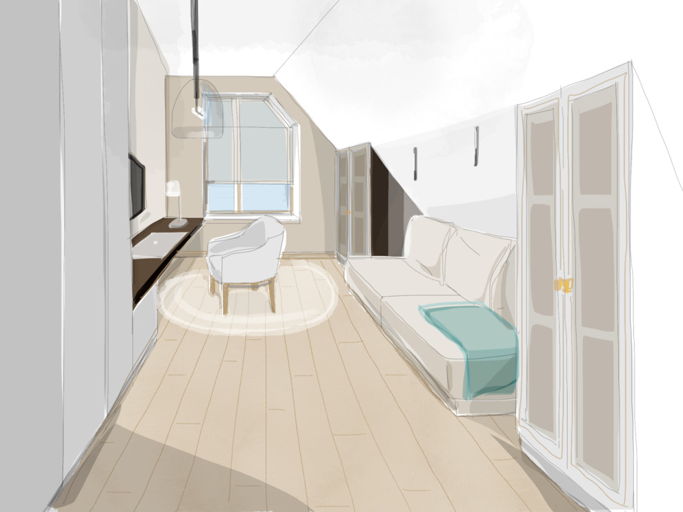 Дизайн проект Интерьера  дома. г. Троицк