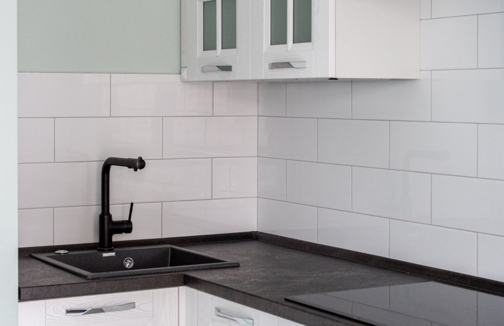 Кухня Кантри в белом цвете