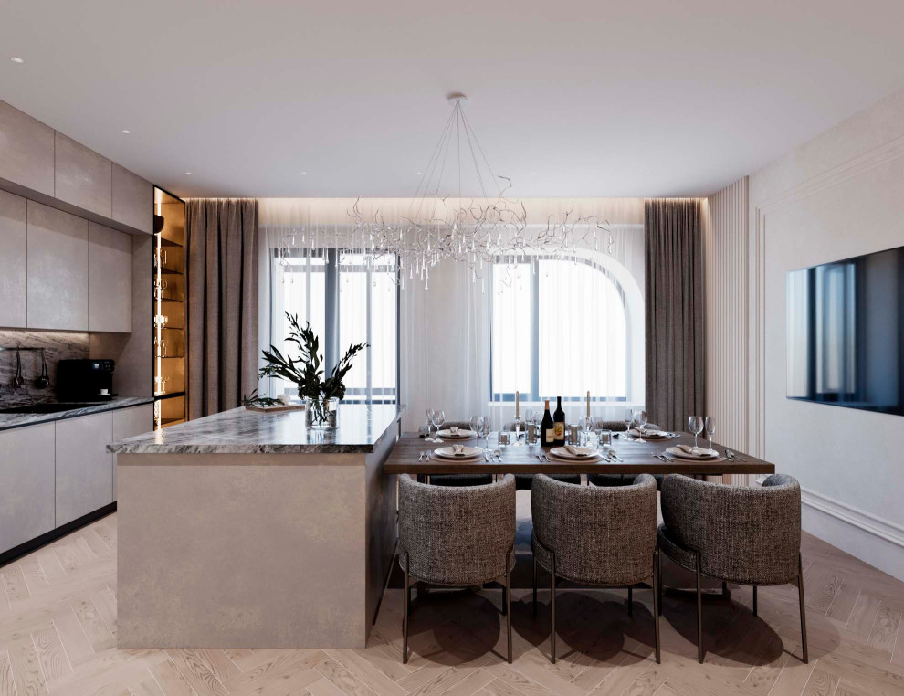 Дизайн проект квартиры 150 кв.м