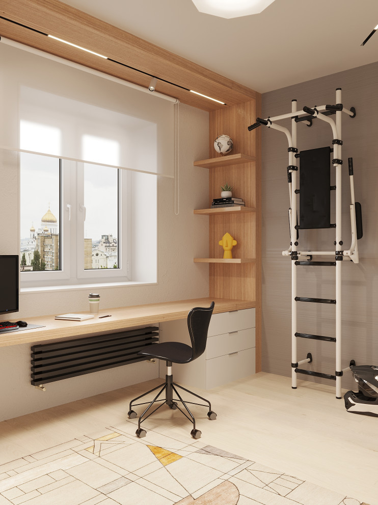 Обложка проекта: Детская в проекте трехкомнатной квартиры в Москве, м. Войковская