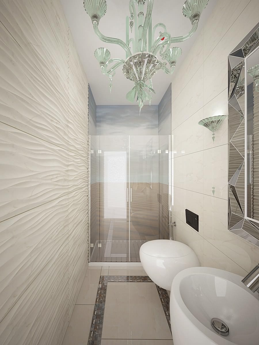 Гостевые с/у коттеджа в ЖК Остров Эрин, Новая Москва