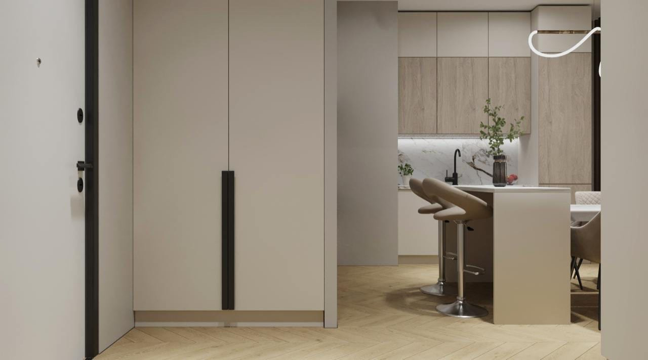 Квартира 2х комнатная