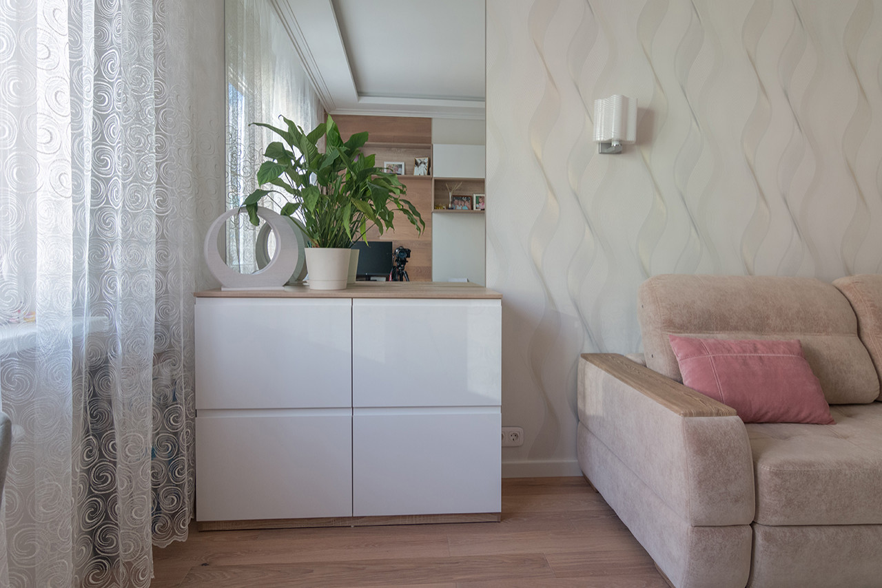 Дизайн четырехкомнатной квартиры в ЖК "Лучи".