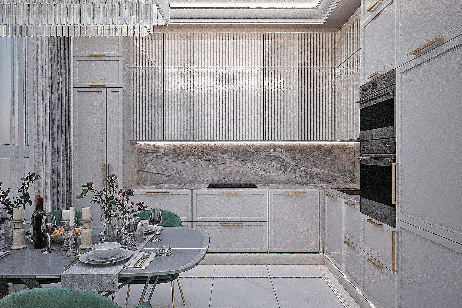 Обложка проекта: Ново-Садовая кухня