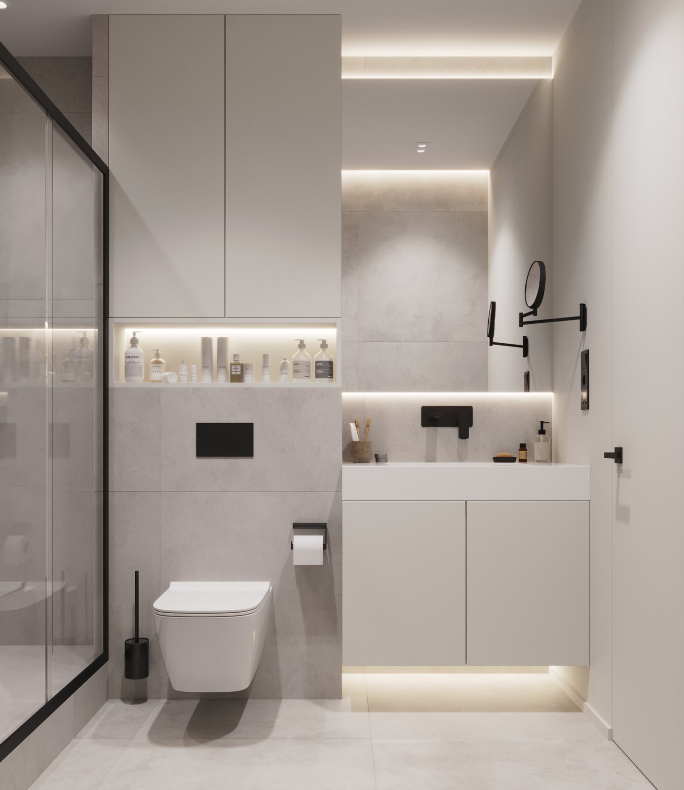 Дизайн квартиры 56м² в Красноярске