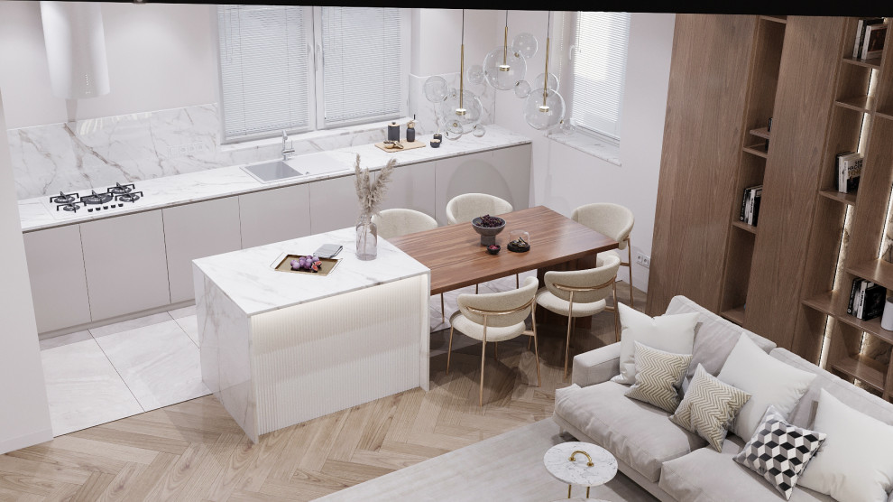 Частный дом 192м2кухня