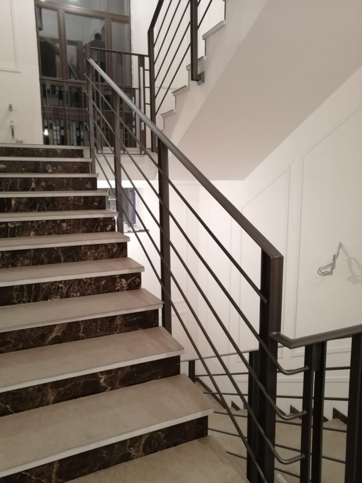 Перильное ограждение по проекту дизайнера