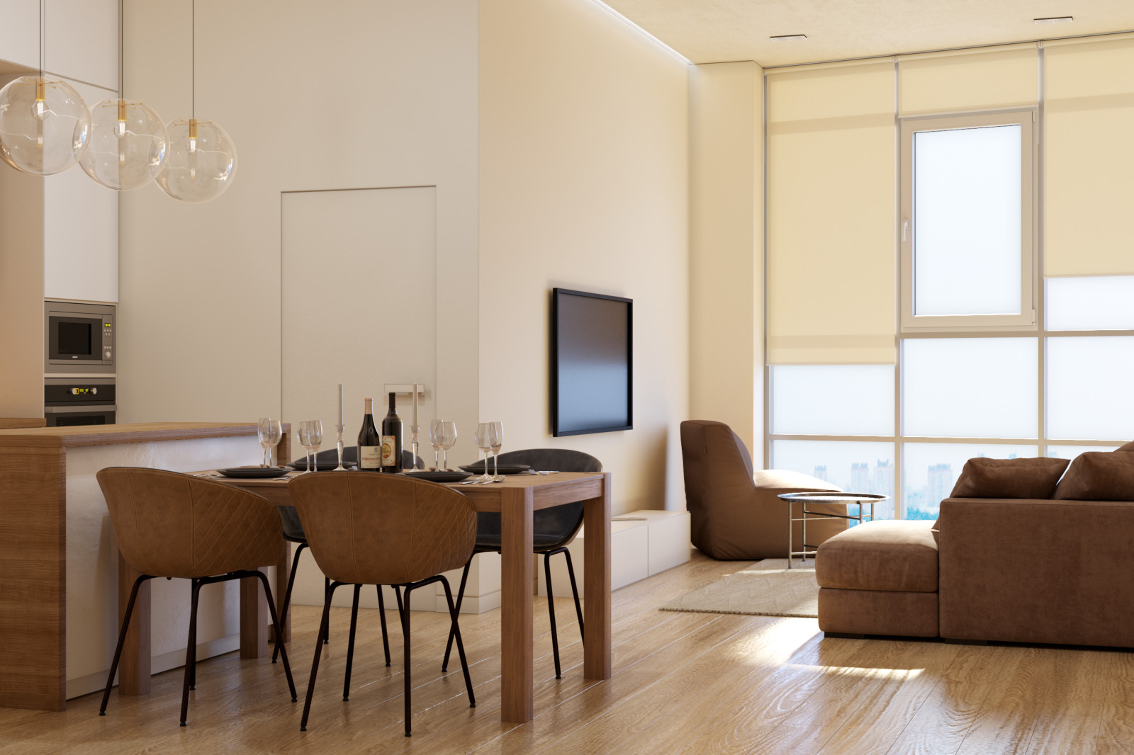 Обложка проекта: Квартира в ЖК "Маяк"